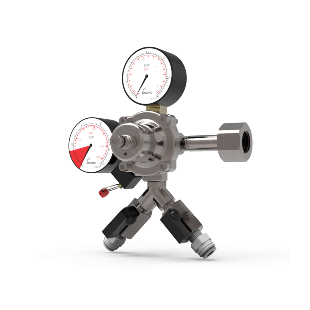 Regulador Eco 1 Cuerpo Dispro Rosca G1/2" 2 Espigas 5/16"