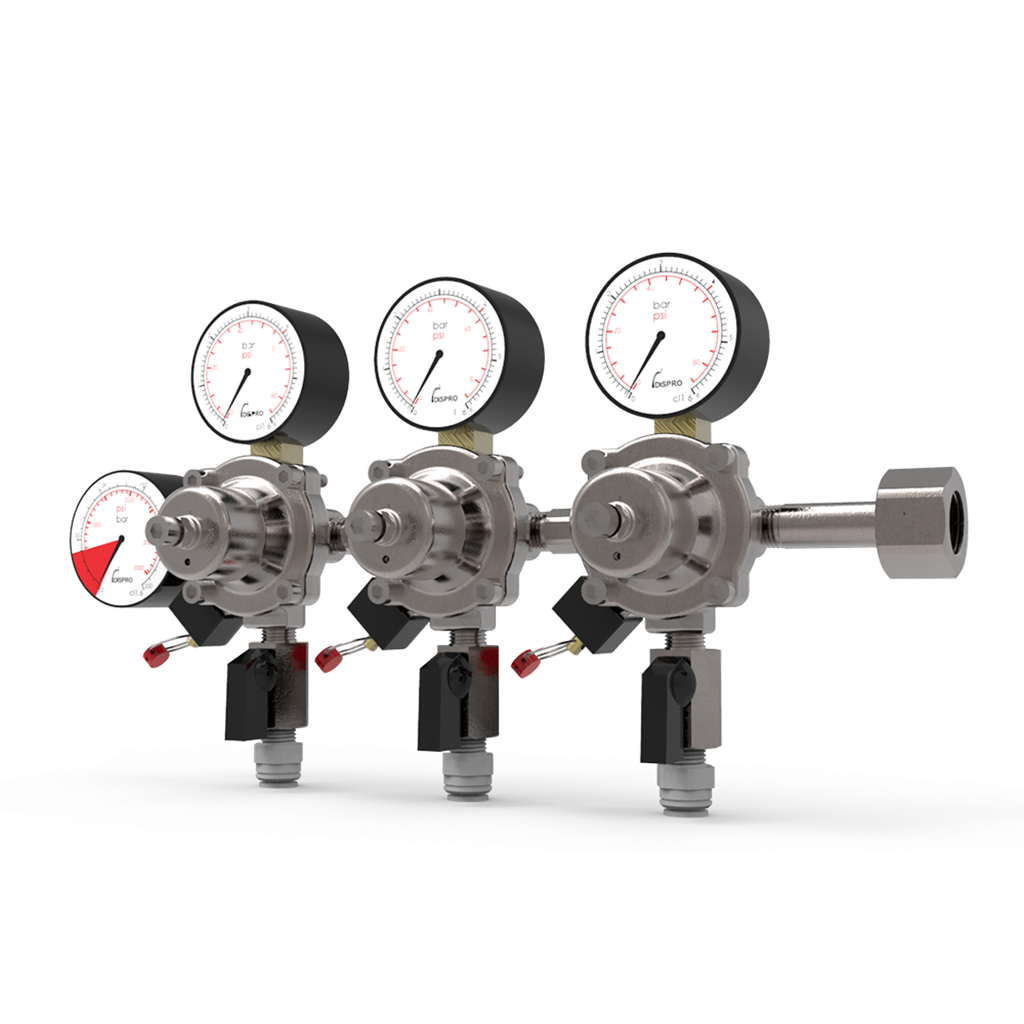 Regulador Eco 3 Cuerpos Dispro G1/2" 5/8"