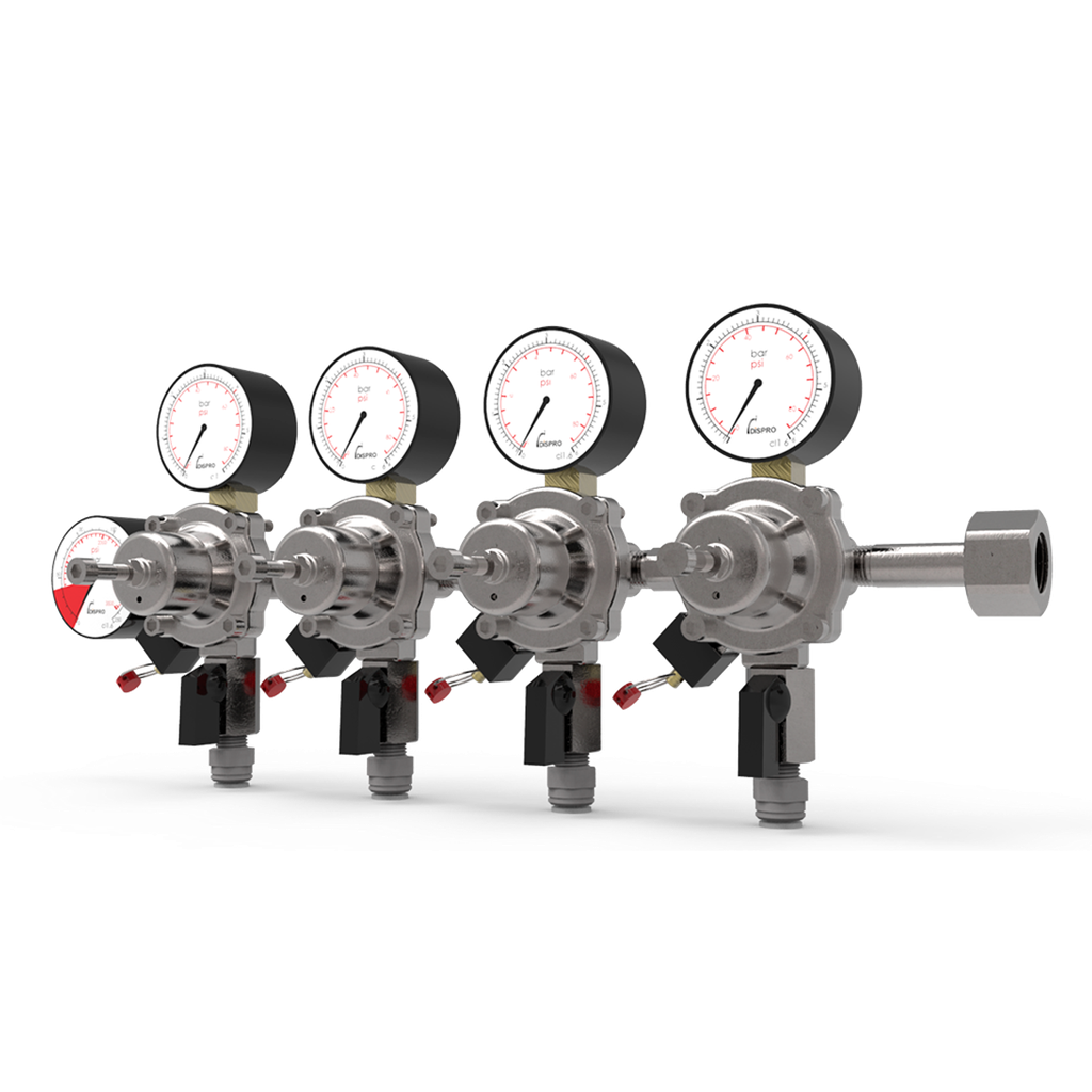 Regulador Eco 4 Cuerpos Dispro G1/2" 5/8"