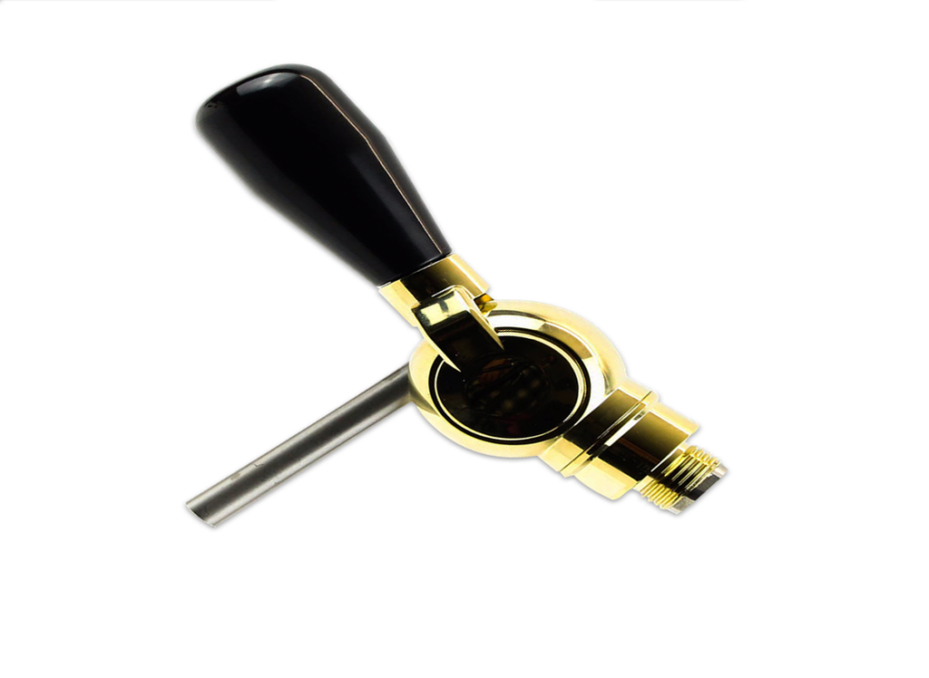 Grifo Alfa Dorado Compensador G1/2" L35 JG 3/8"