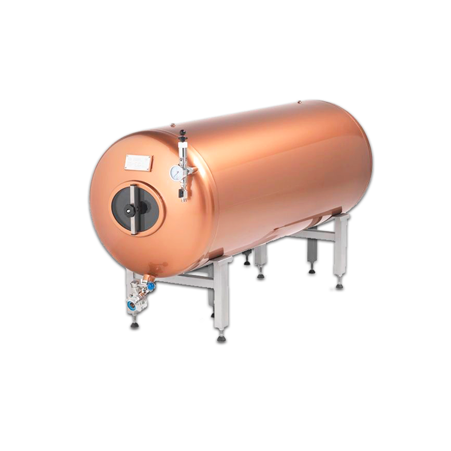 Duotank 1.000Litros Refrigerado Pintado Cobre Pulido