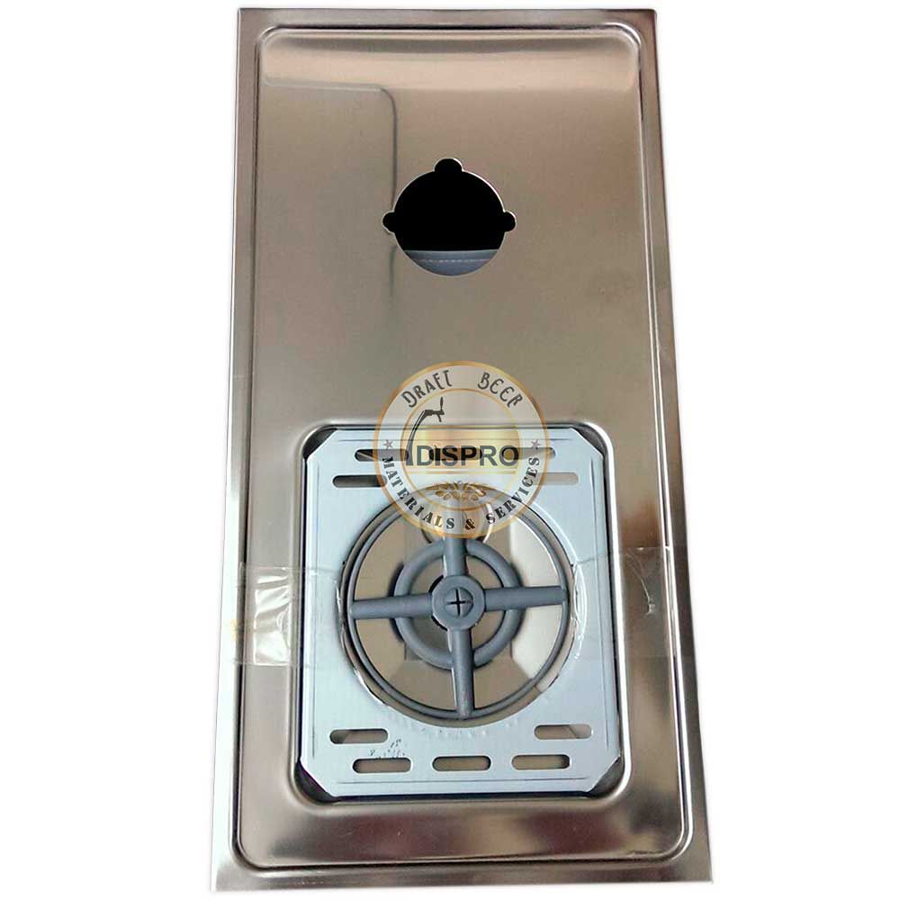 Bandeja Inox 270x400x50mm 1 Ag. 50mm