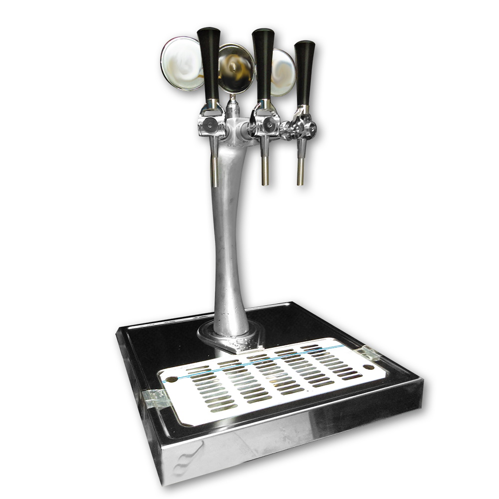 Queen Triplo Expo Cromada 3 grifos Led