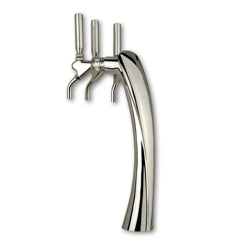 Queen Triplo Cromada 3 grifos