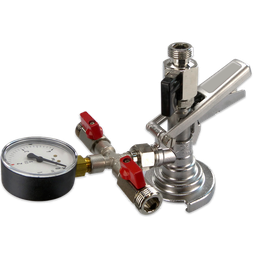 [HE100] Conexión Válvula Llenado 2x5/8" Pinchador de llenado