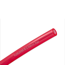 [TG010] Tubo Flexlayer III SK d 4x 8mm 100m ROJO